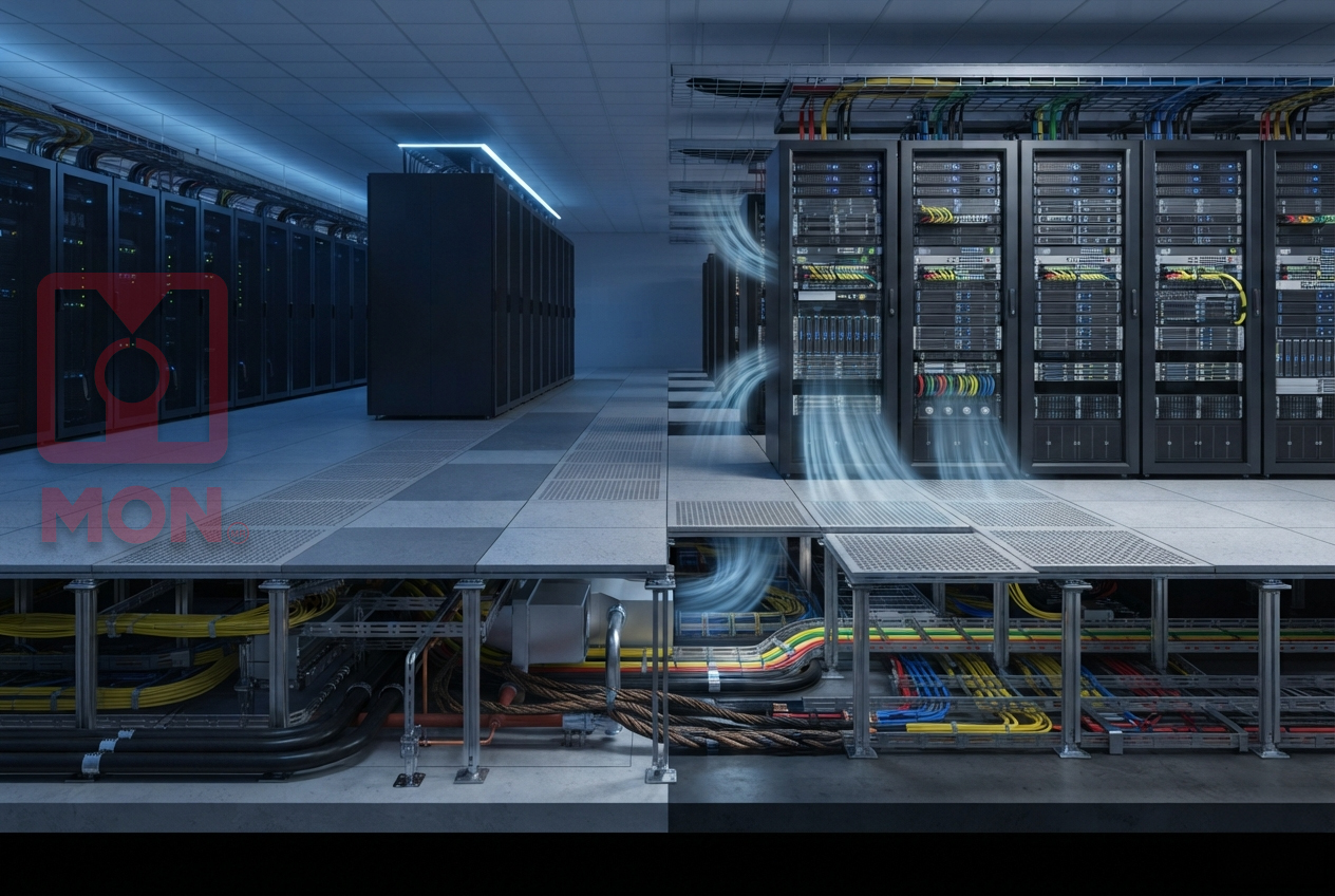 piso falso para centros de datos